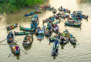 Can Tho - Floating Market Boats River - Fareast247
