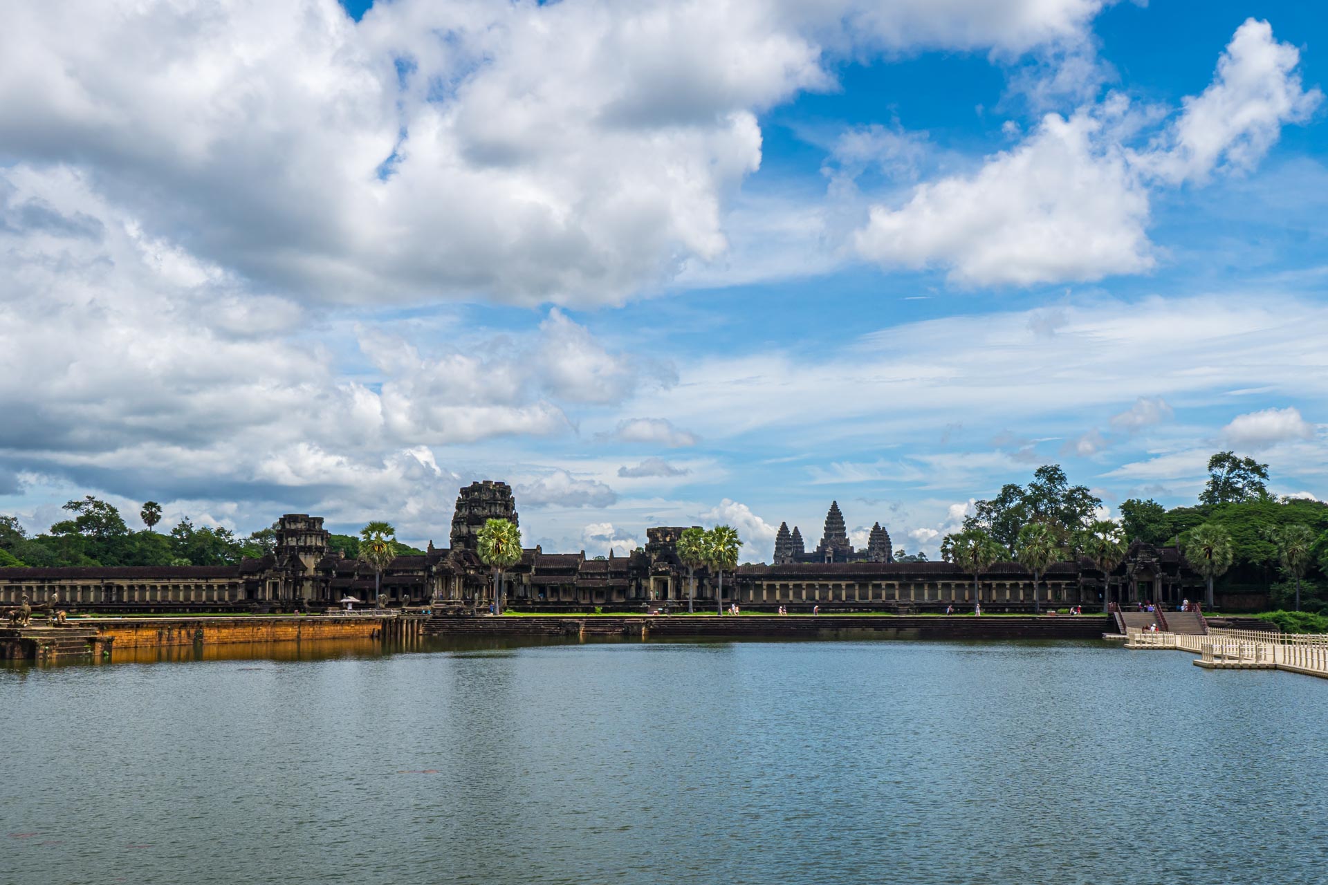Angkor Wat - Outside Lake Temple View - fareast247