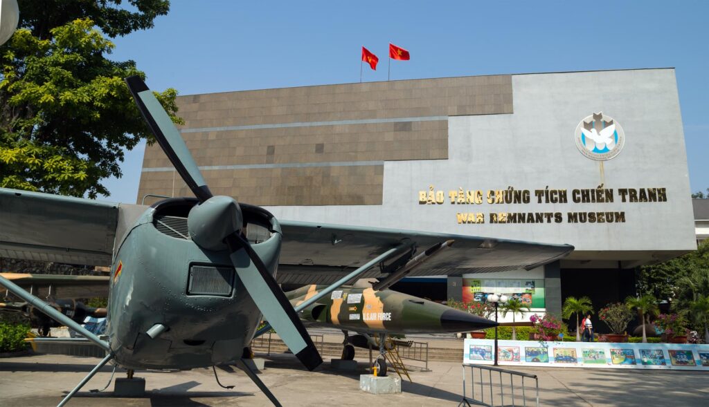 HCMC---War-Remnats-Museum-Army-Plane---NS---- Fareast247