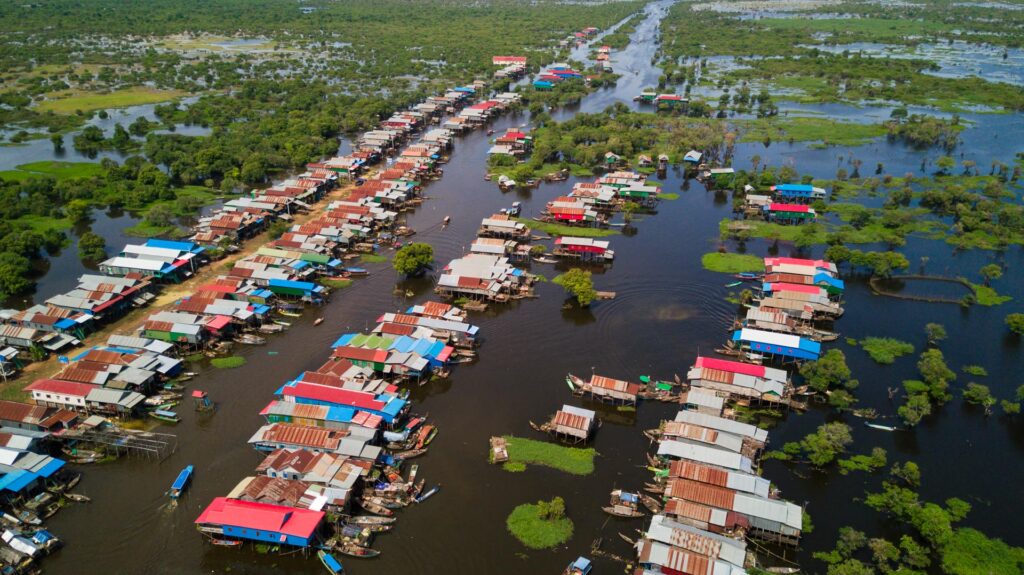 Siem Reap - Tonle Sap Drone - fareast247
